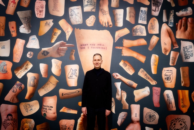 Tattoo event met David Shrigley